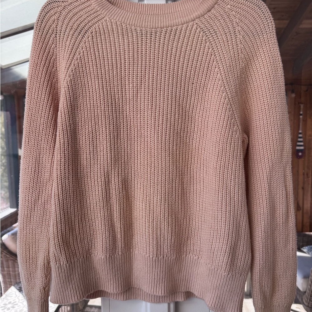 J. Crew Cotton Fisherman Sweater